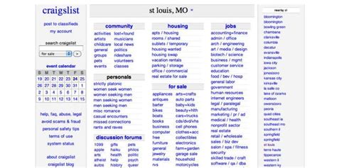 listcrawler st louis mo|craigslist: st louis jobs, apartments, for sale, services, community .